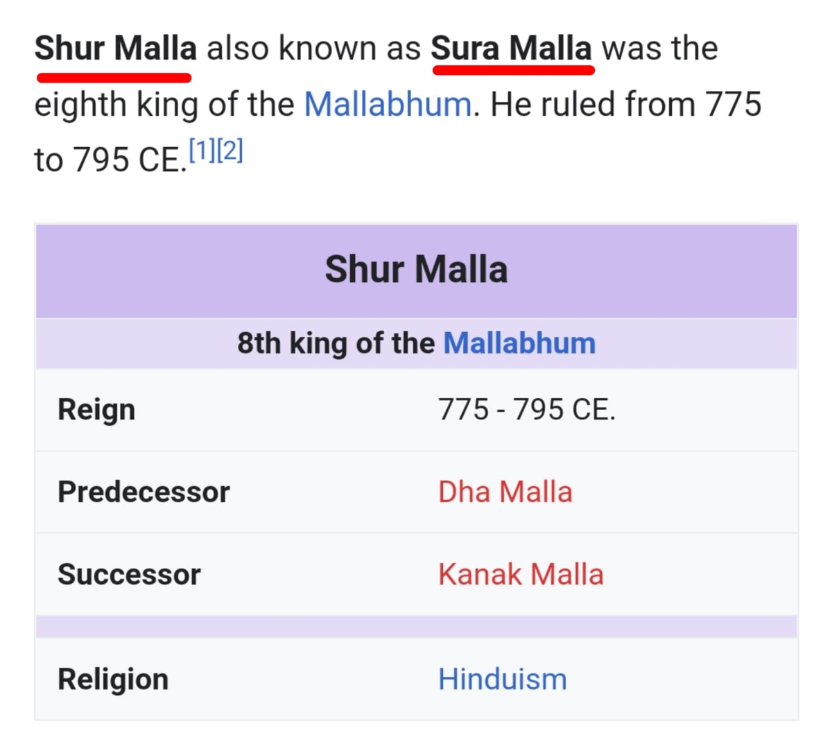Malla Mallar Pallar Kingdom West Bengal | மள்ளர் அரச வம்சம் மேற்கு வங்காளம்