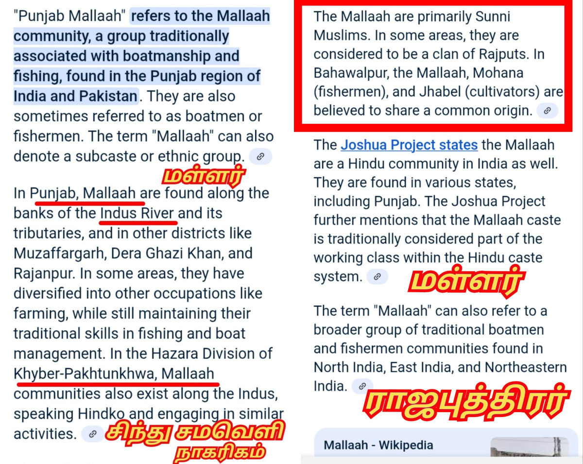 Pakistan Indusvalley Civilization Pallar Mallar Ancient Tamil | சிந்து சமவெளி நாகரிகம் பாகிஸ்தான் பள்ளர் மள்ளர்