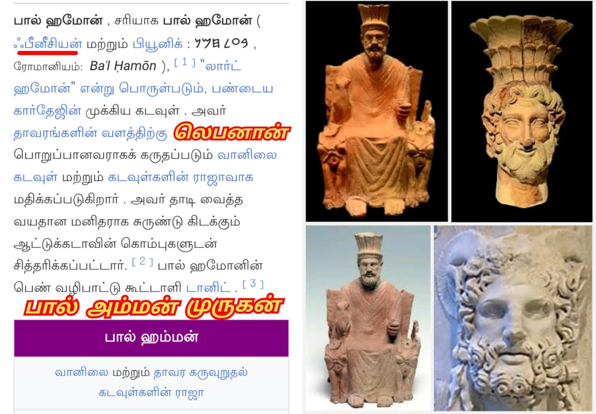 Lebanon Pallar Mallar Phoenician Tamil | லெபனான் பள்ளர் மள்ளர் பொனிசியர்