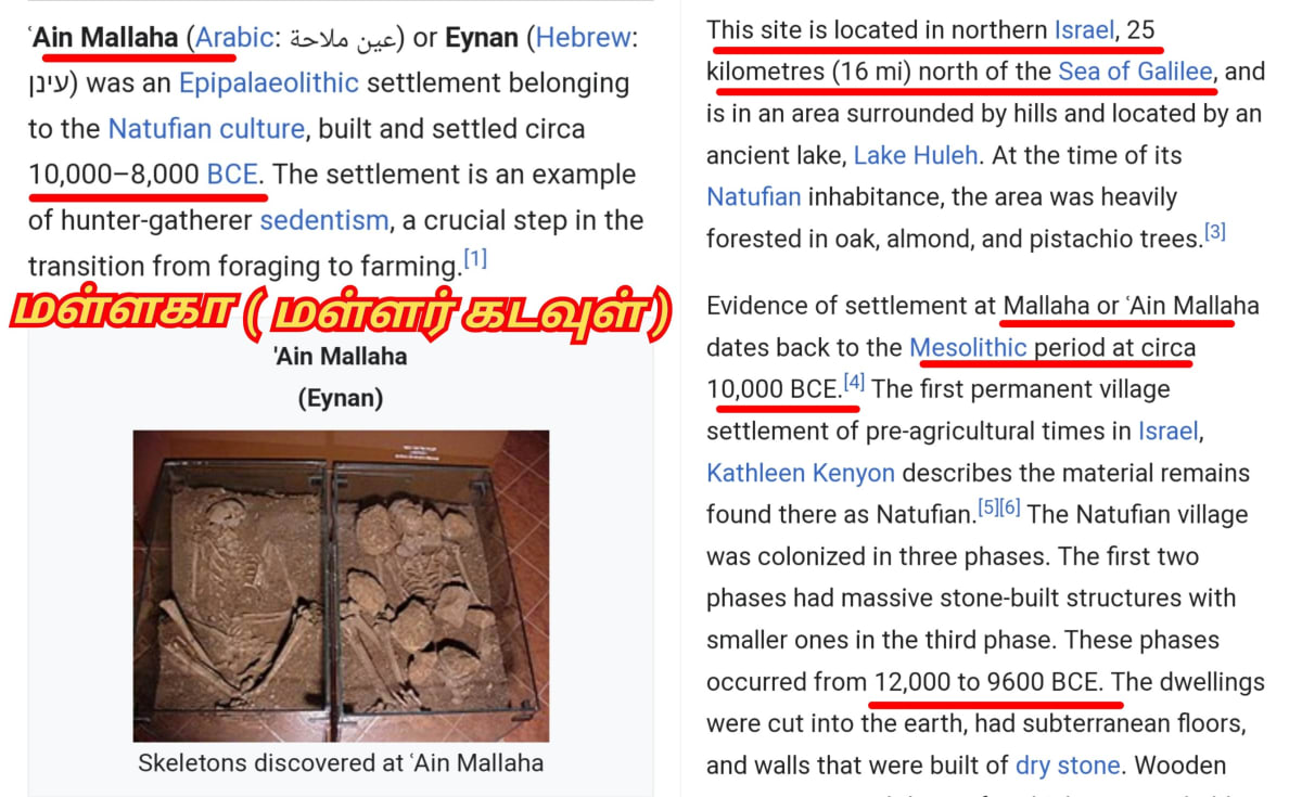 Palestine Pallar Mallar Murugan Shivan Baal El | பாலஸ்தீனம் பள்ளர் மள்ளர் எல் பள்ளர் மள்ளர் முருகன் பால் சிவன் ஈசன்