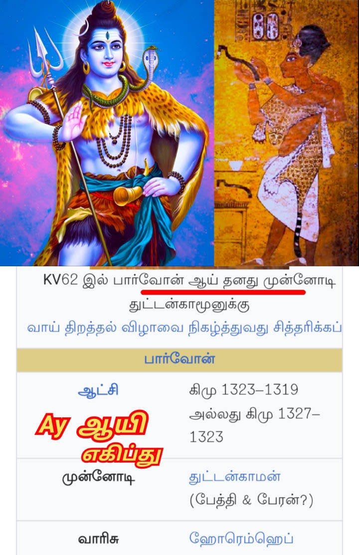 Egypt Ay Aya Pallar Mallar Ancient Tamil People | எகிப்து ஆயி ஆயா பள்ளர் மள்ளர்