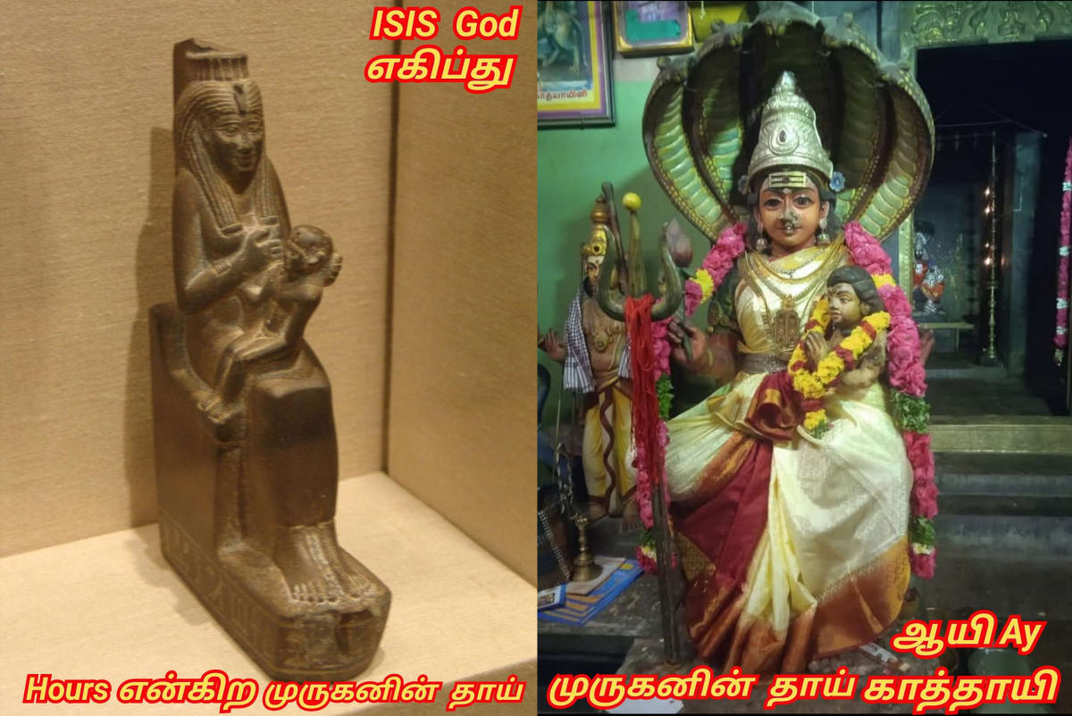 Egypt Murugan God Horus Amun Ra Pallar Mallar Ancient Tamil | எகிப்து நாகரிகம் முருகன் முருக கடவுள் பள்ளர் மள்ளர் ஹோரஸ் அமுன்