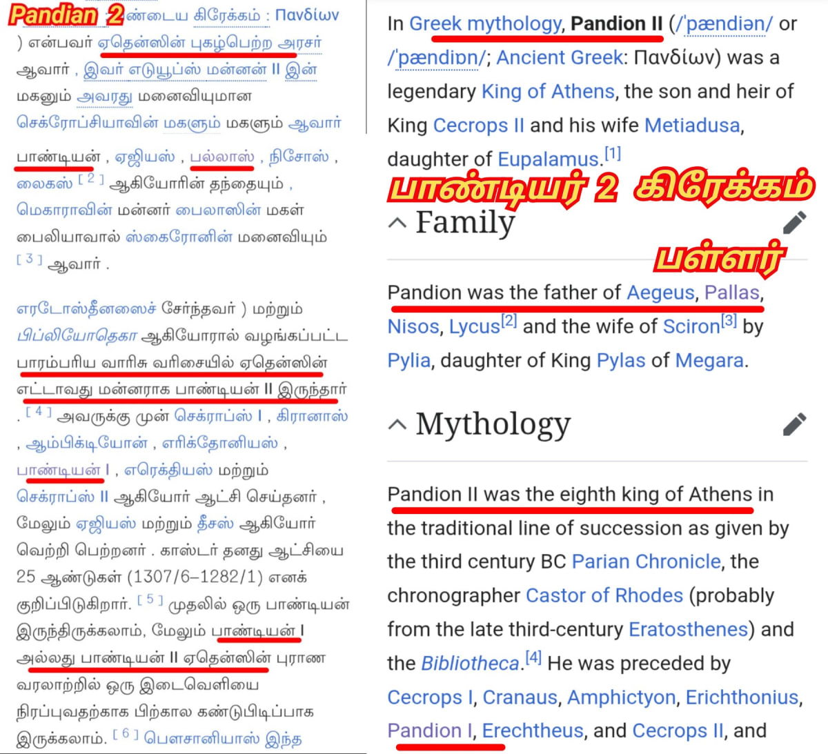 Greek Pandian Pandiyar Pallar Mallar Ancient Tamil Greece | கிரேக்க நாட்டை ஆண்ட பாண்டியர் பாண்டியன் பள்ளர் மள்ளர்