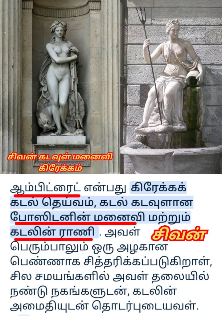 Greek Poseidon Zeus Shivan Murugan God Pallar Mallar Ancient Tamil Greece | கிரேக்க கடவுள்கள் சிவன் ஈசன் முருகன் பள்ளர் மள்ளர்