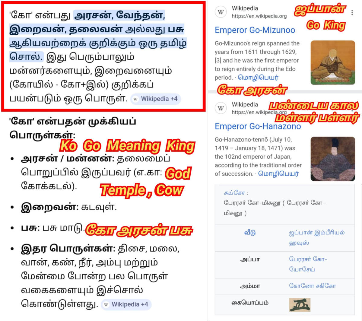 Japan Pallar Mallar Kingdom Ancient Tamil King | ஜப்பான் நாட்டை ஆண்ட பள்ளர் மள்ளர்