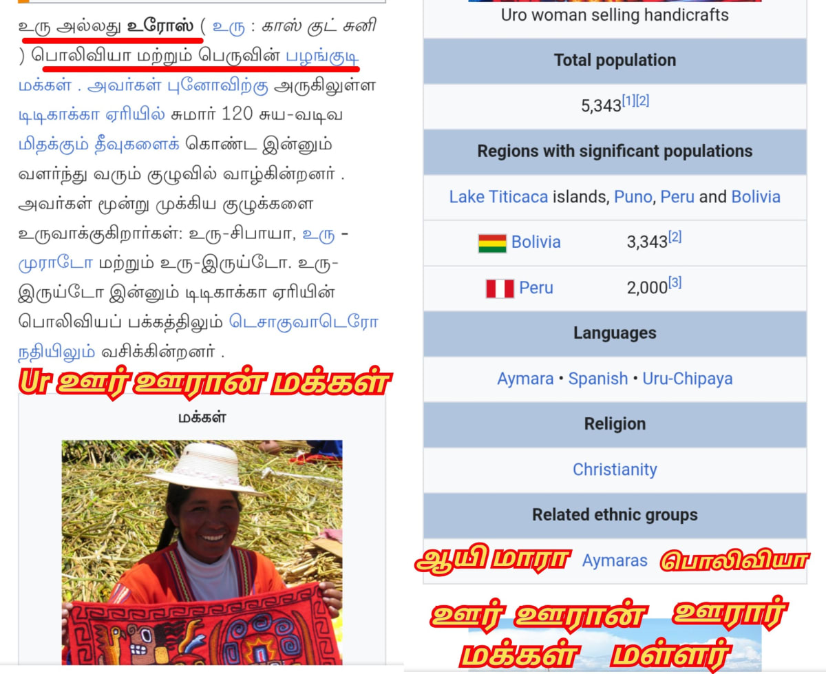 Bolivia South America Ay Mara Pallar Mallar Kingdom Ancient Tamil | பொலிவியா தென் அமெரிக்கா ஆயி மாரா மாறன் ஆயிமாரா பள்ளர் மள்ளர் நாகரிகம்