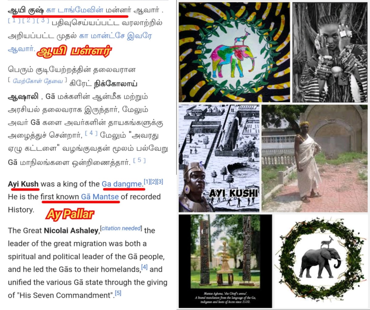 Africa Ghana Ay Aya Amma Atha Anya Pallar Mallar | ஆப்பிரிக்க கானா நாட்டில் வாழும் ஆயி ஆயா அம்மா ஆத்தா அஞ்ஞா பள்ளர் மள்ளர்