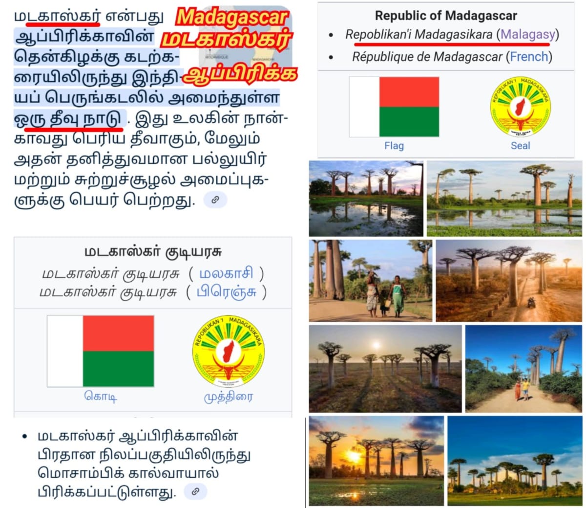 Africa Madagascar Pallar Mallar | மடகாஸ்கர் பள்ளர் மள்ளர் ஆப்பிரிக்க