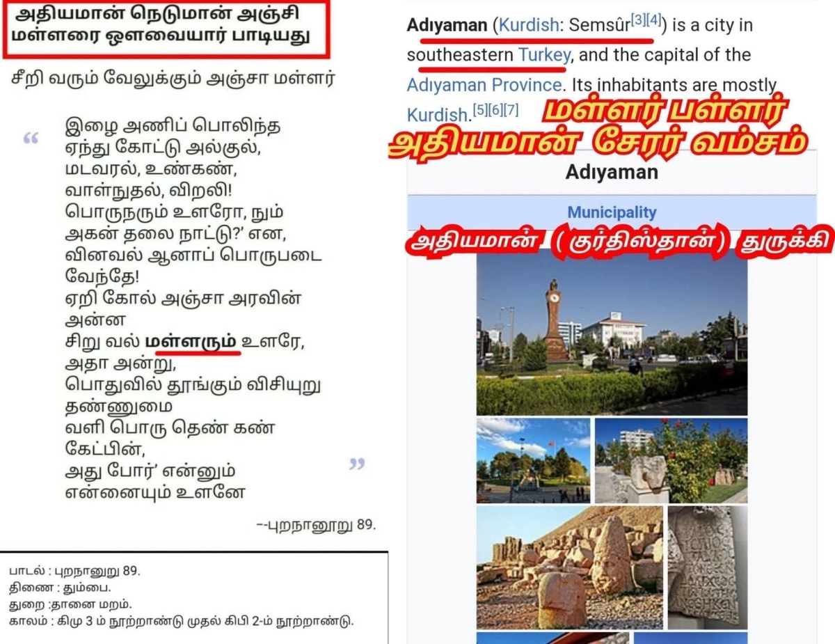Sanga Ilakkiyam Pallar Mallar | சங்க இலக்கியம் பள்ளர் மள்ளர்