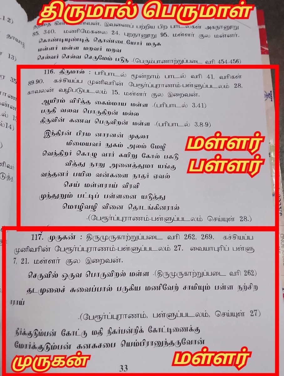 Sanga Ilakkiyam Pallar Mallar | சங்க இலக்கியம் பள்ளர் மள்ளர்