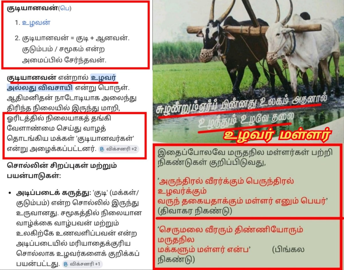 Mallar Pallar Irandum Ore Kulathaik Kurikkum Peyar Pallar Mallar World | மள்ளர் பள்ளர் இரண்டும் ஒரே குலத்தைக் குறிக்கும் பெயர் Pallar Mallar World