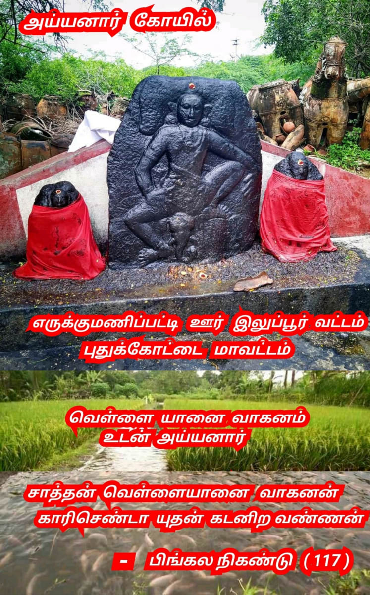 Ayyanar Sathan Kadavul Pallar Mallar Ayyanar God | அய்யனார் சாத்தன் கடவுள் பள்ளர் மள்ளர் Ayyanar God
