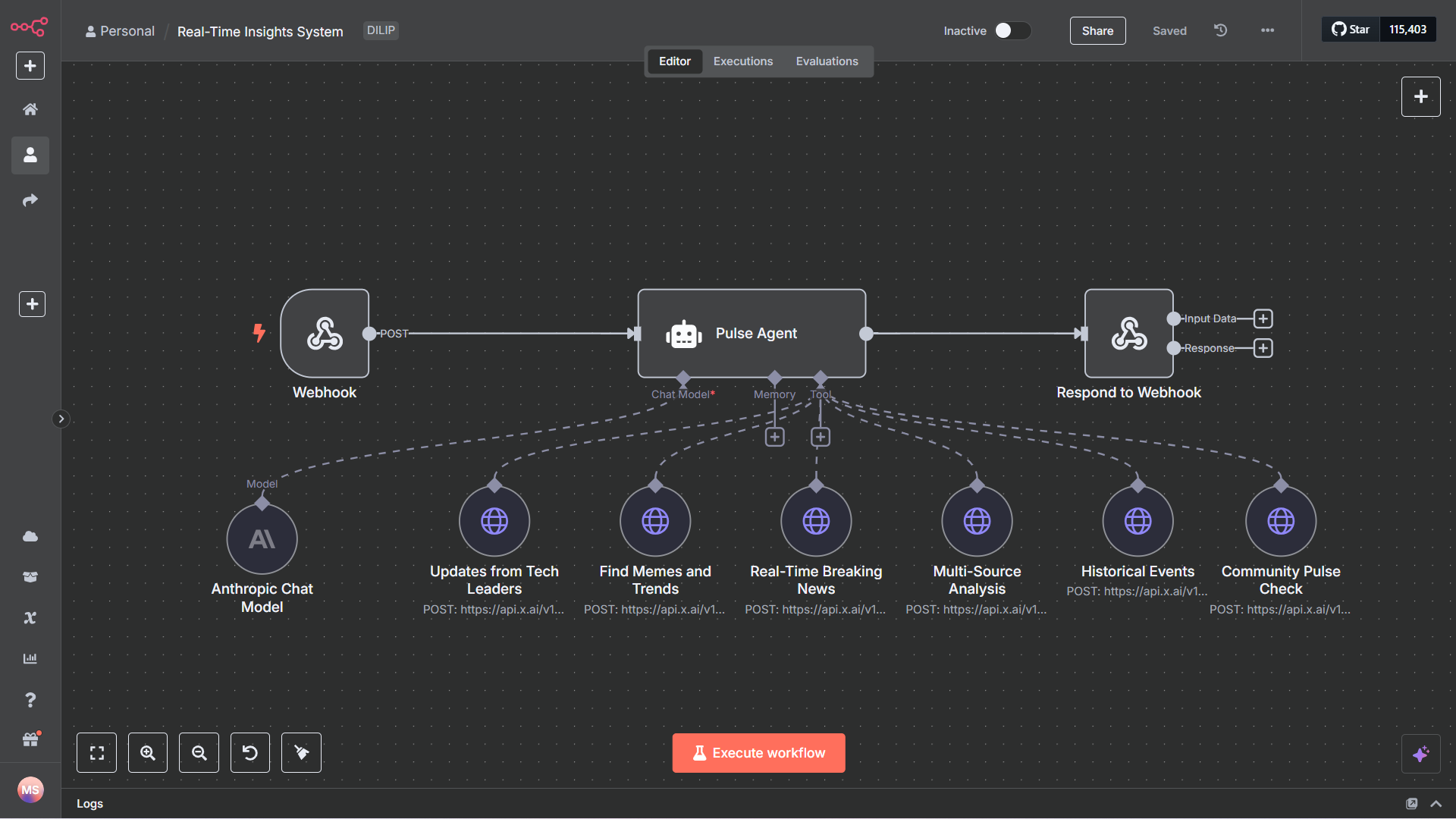 Real-Time Insight System Using X + Grok API