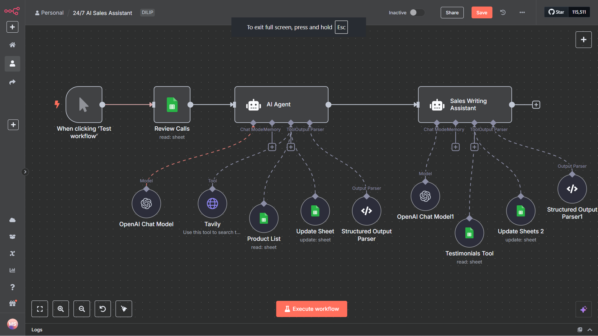 AI Sales Assistant That Captures, Writes, and Follows Up 24/7