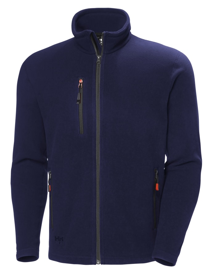 Oxford Fleece Jacket – Navy
