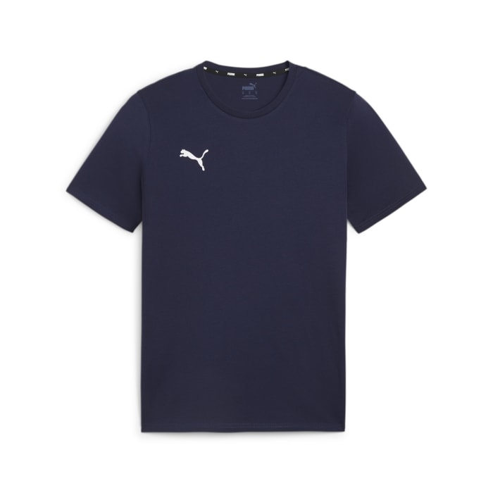 TeamGOAL Casuals Crew-Neck T – Puma Navy-Puma White