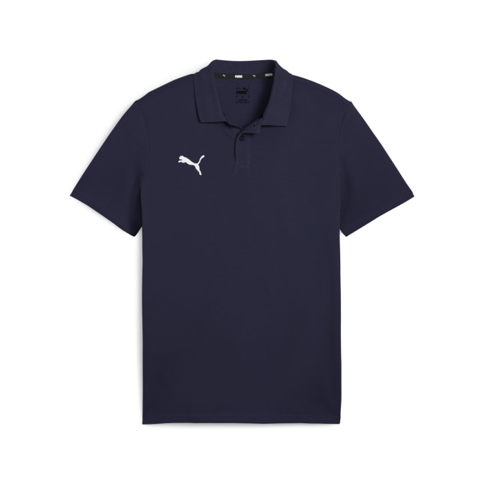 TeamGOAL Casual Polo Shirt - Puma Black – Puma Navy-Puma White