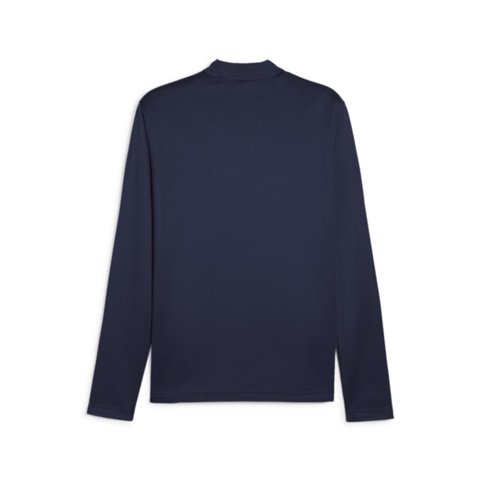 TeamGOAL Training 1/4 Zip Top - Puma Black – Puma Navy-Puma White-Persian Blue