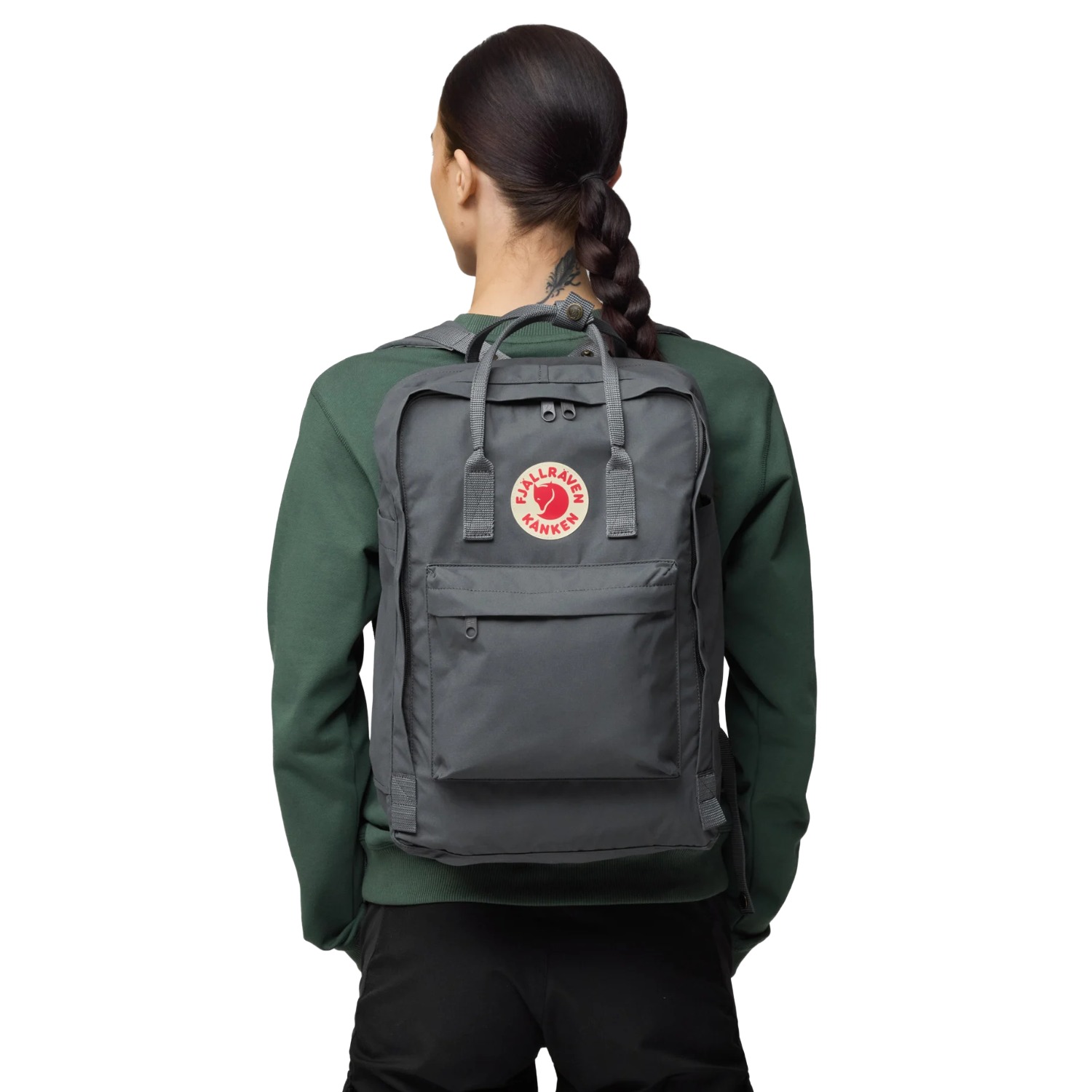 Kanken Laptop 17, a branded backpacks printed with your logo (view 3)