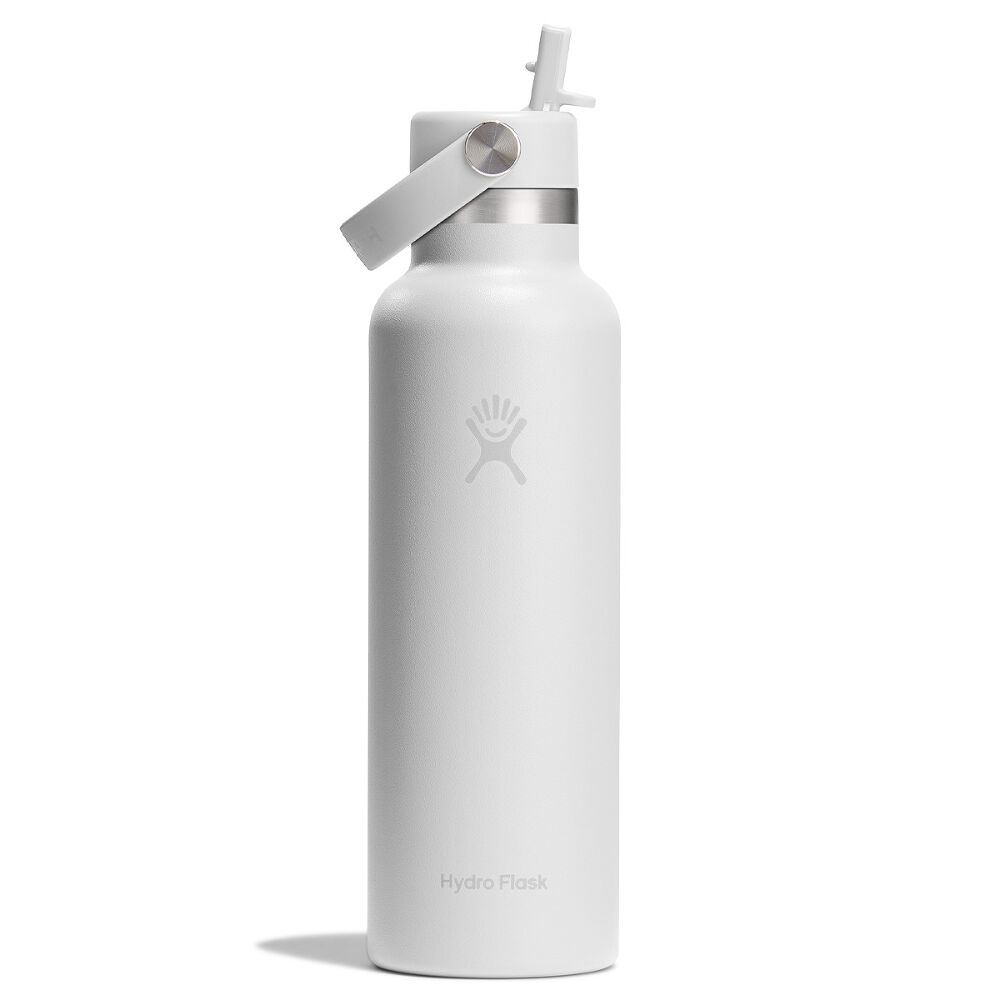 21 OZ STANDARD FLEX STRAW CAP WHITE