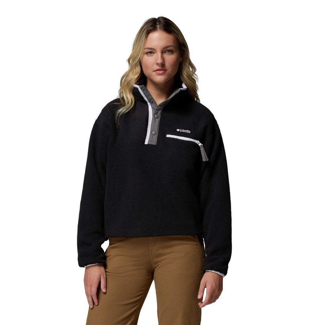 Women's Helvetia II Cropped Half Snap Fleece
