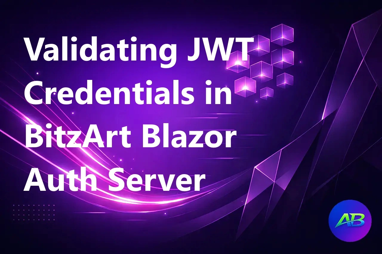Validating JWT Credentials in BitzArt Blazor Auth Server
