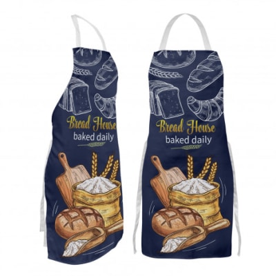 Renzo Full Colour Bib Apron