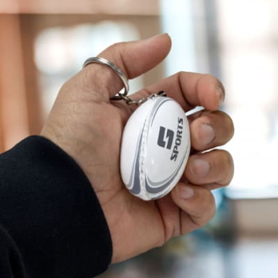 Rugby Ball Key Ring