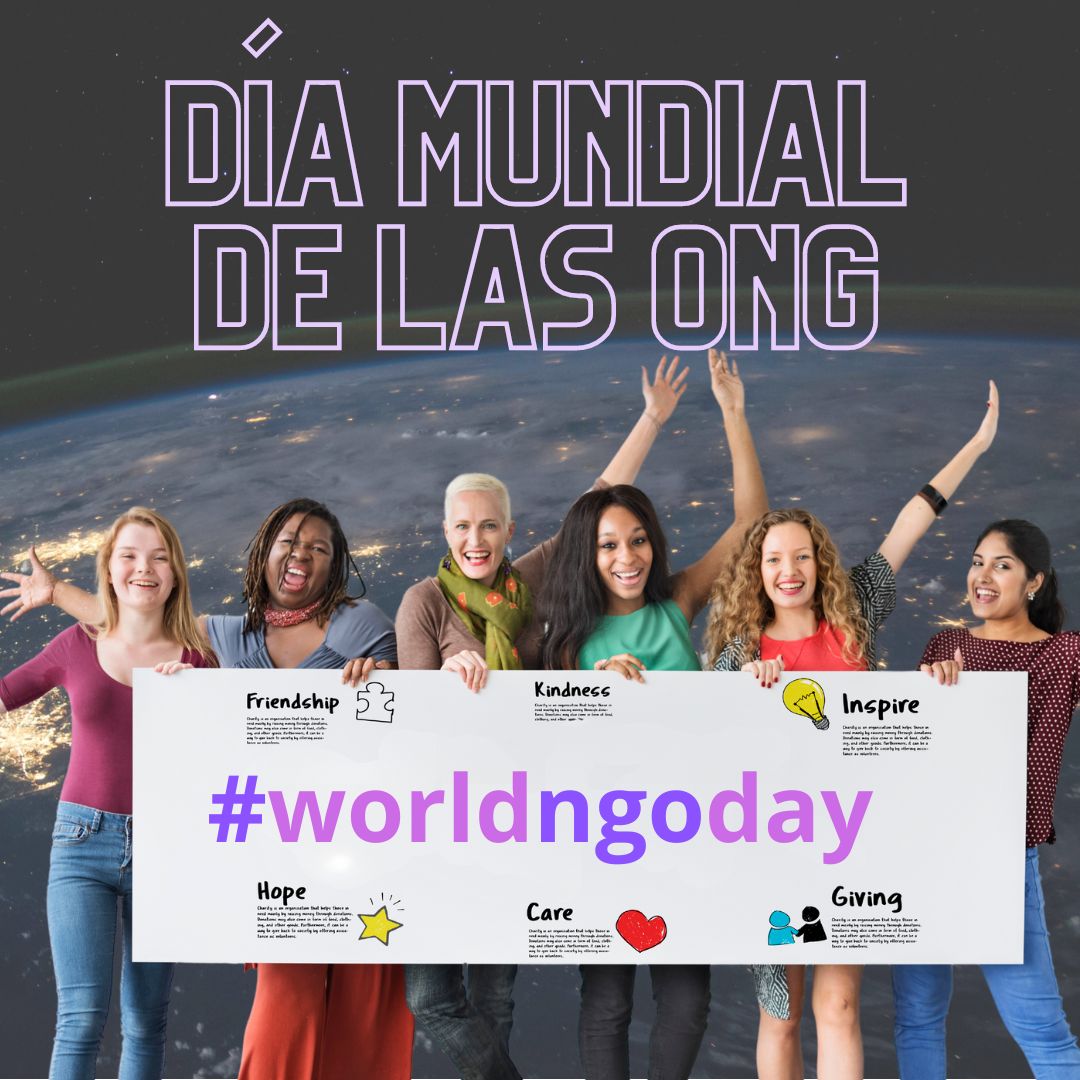 Hoy 27 de febrero es un día especial: ¡el Día Mundial de las ONG!