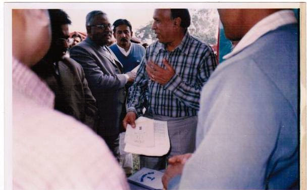 NGO Inspection by DM Katihar IAS Surendra Sinha