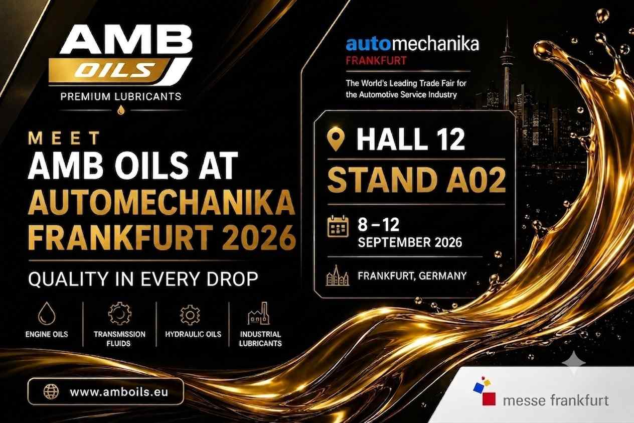 Meet AMB OILS at Automechanika Frankfurt 2026 | Hall 12 Stand A02