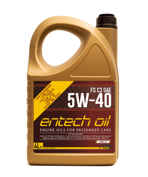 Entech Oil FS C3 5w40 4LTR