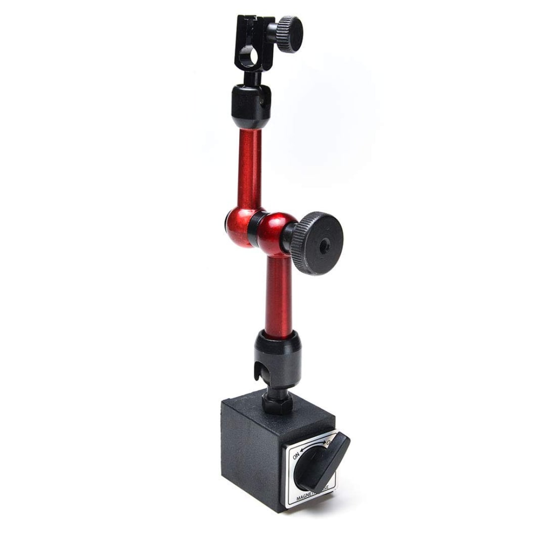 Jawsons Mini Dial Stand Hydraulic Articulated Magnetic Base Stand Holder for Dial Indicator