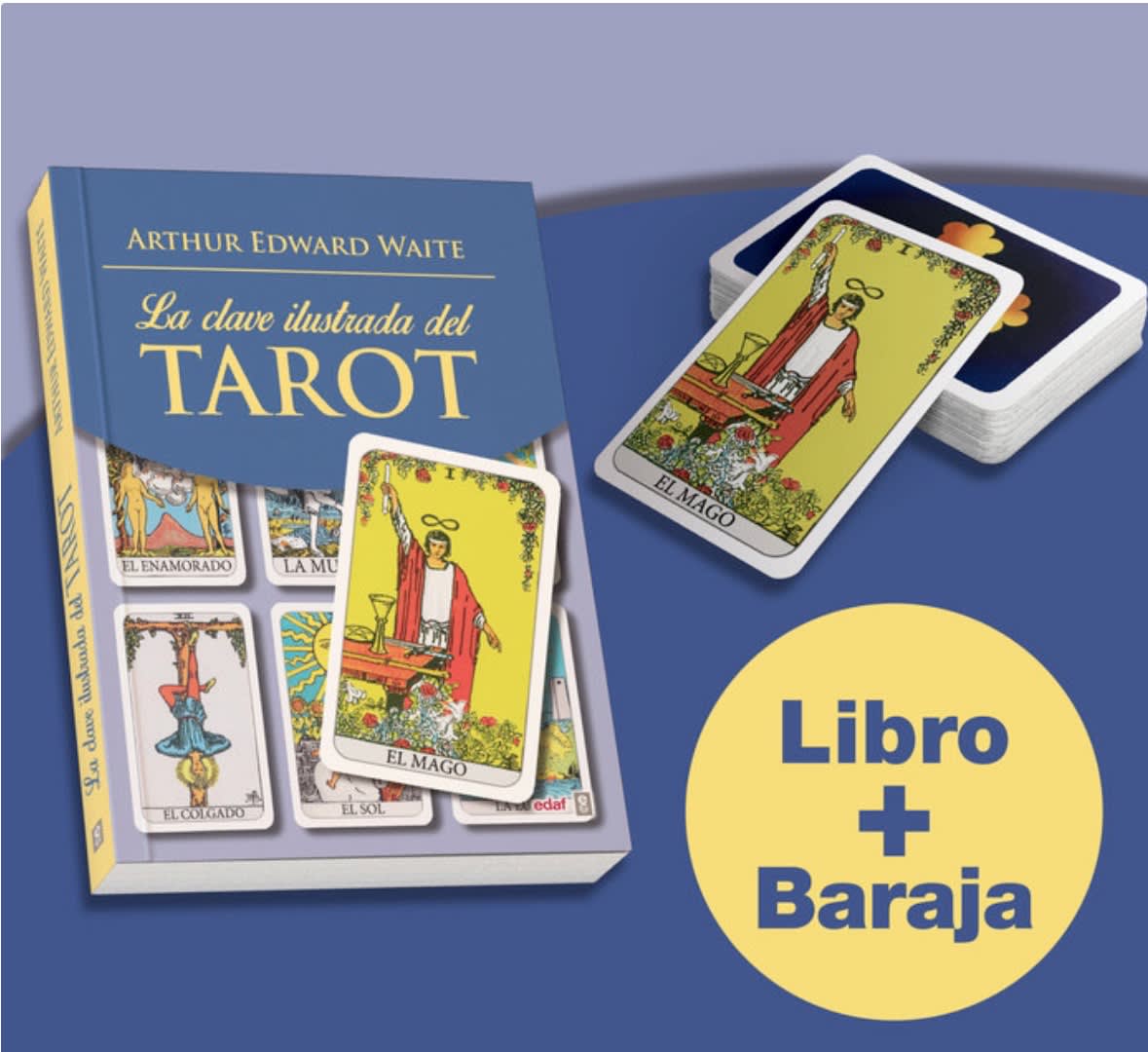 La clave ilustrada del Tarot, Arthur Edward Waite, Kit con CARTAS