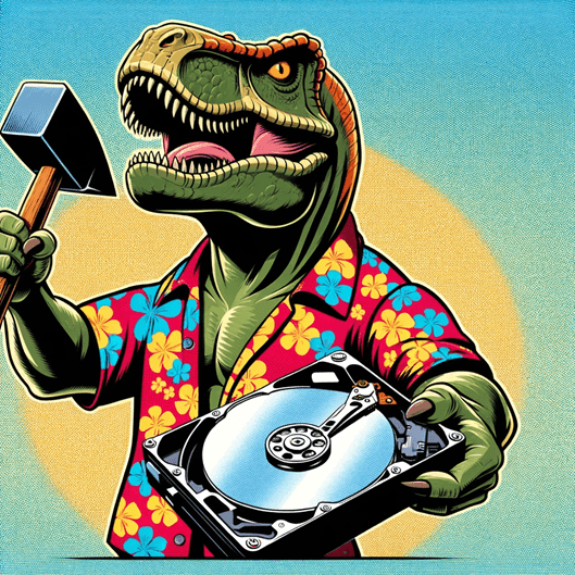 Mechanická závada disku