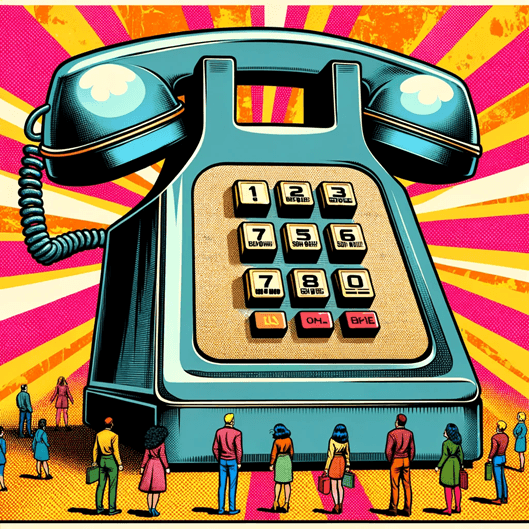 První přenosný telefon