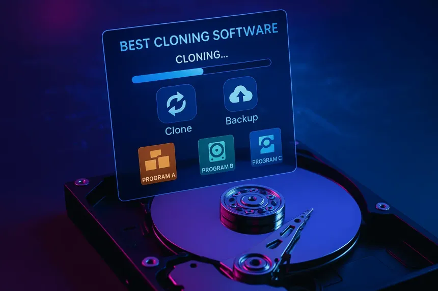 Klonování disku pomocí programu