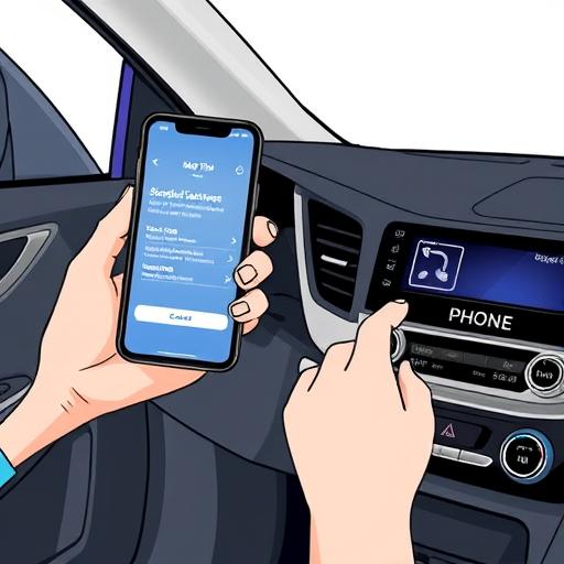 Hyundai Solaris: Пошаговое подключение Bluetooth