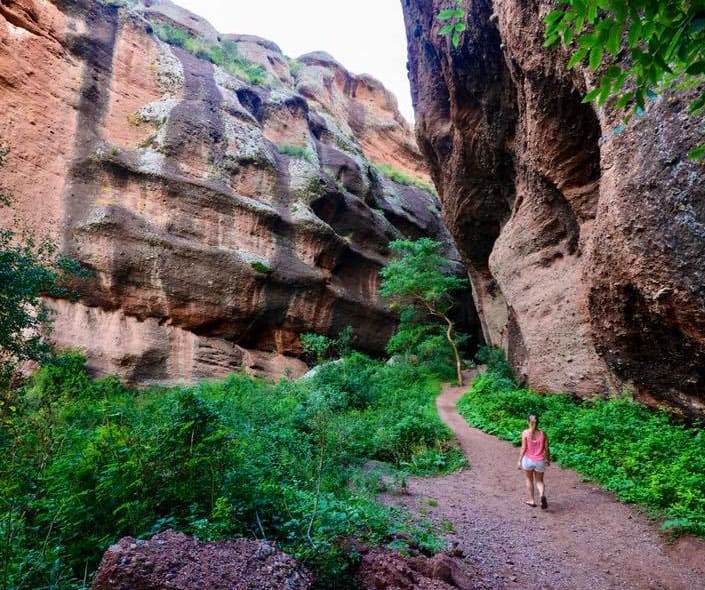 imagen deL Parque Nacional de Ongamira en Córdoba Argentina