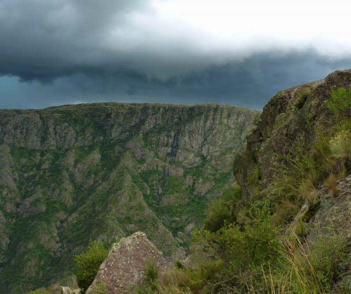 imagen de Quebrada del Condorito en Córdoba Argentina