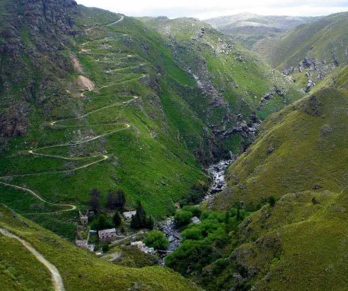 imagen del Cerro Aspero en Córdoba Argentina