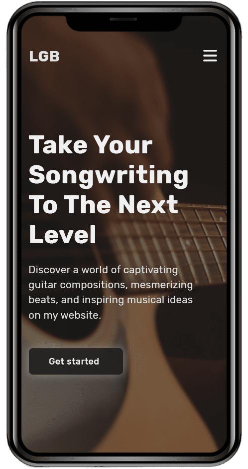 Sitio web de venta y promoción de composiciones musicales