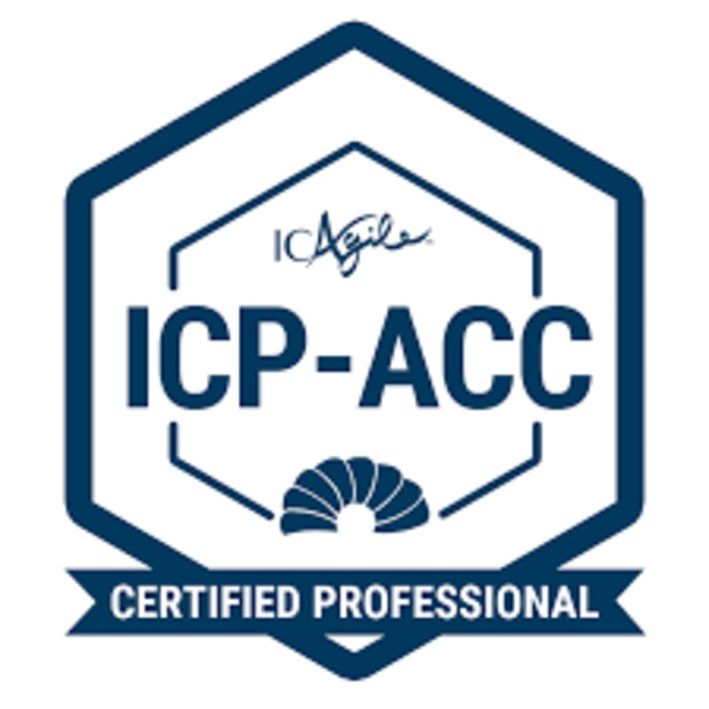 ICAgile Certified Professional in Agile Coaching (ICP-ACC) badge