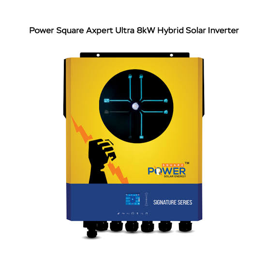 Power Square Axpert Ultra 8KW Hybrid Solar Inverter | 48V 8000W Signature Series