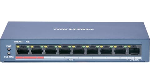 Switch PoE Ethernet de 8 Puertos