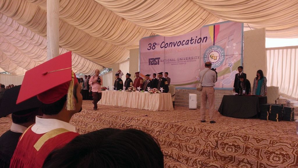 Fast NUCES Karachi's 38th Convocation - Automark