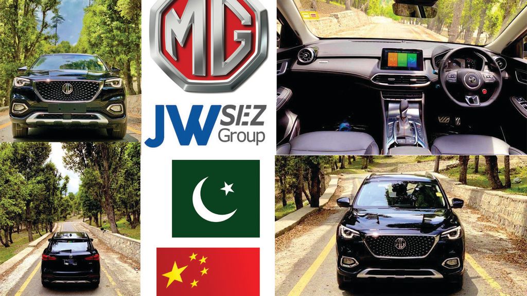 MG HS model of SUV spotted in Kalam Swat, Pakistan for test drive - Automark