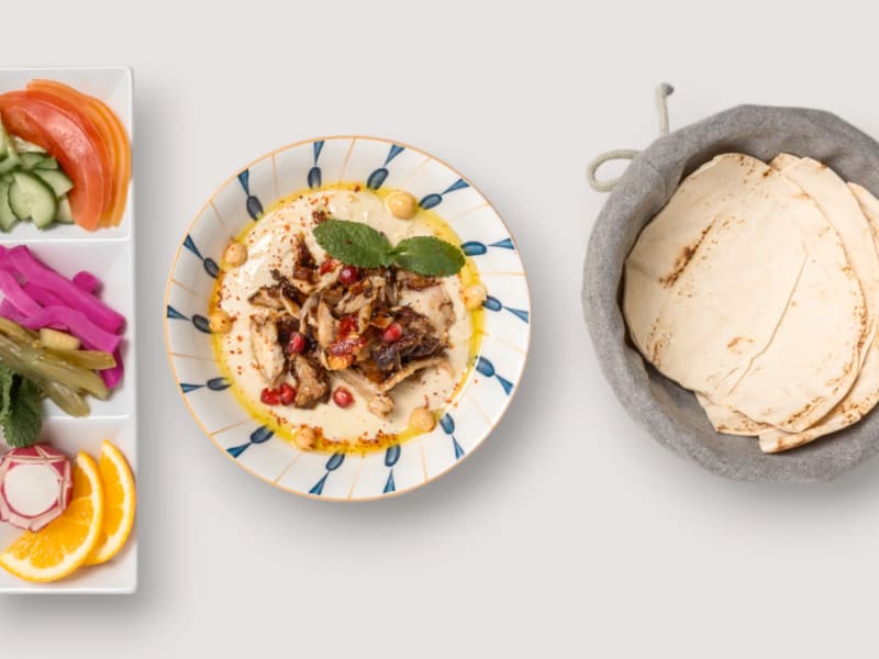 Hummus bil Shawrma