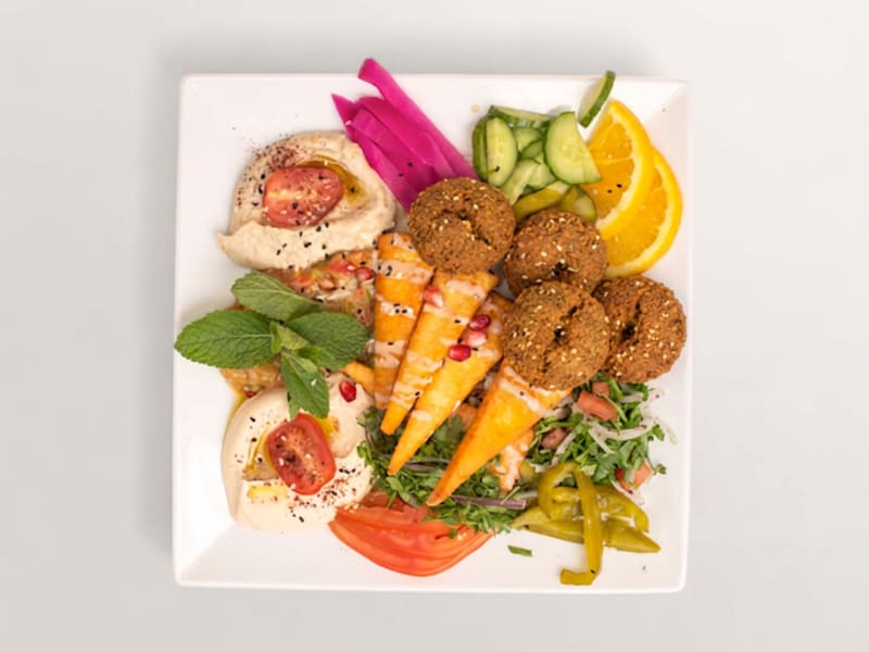 Falafel Halloumi
