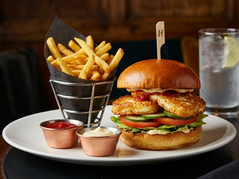 Halloumi Burger